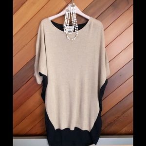 Lightly worn gold long top